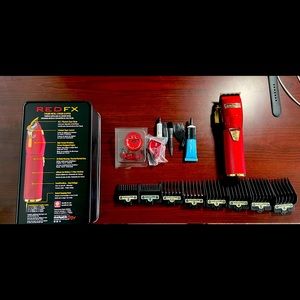 Babyliss Pro Red FX clippers model FX870R 4.5V DC